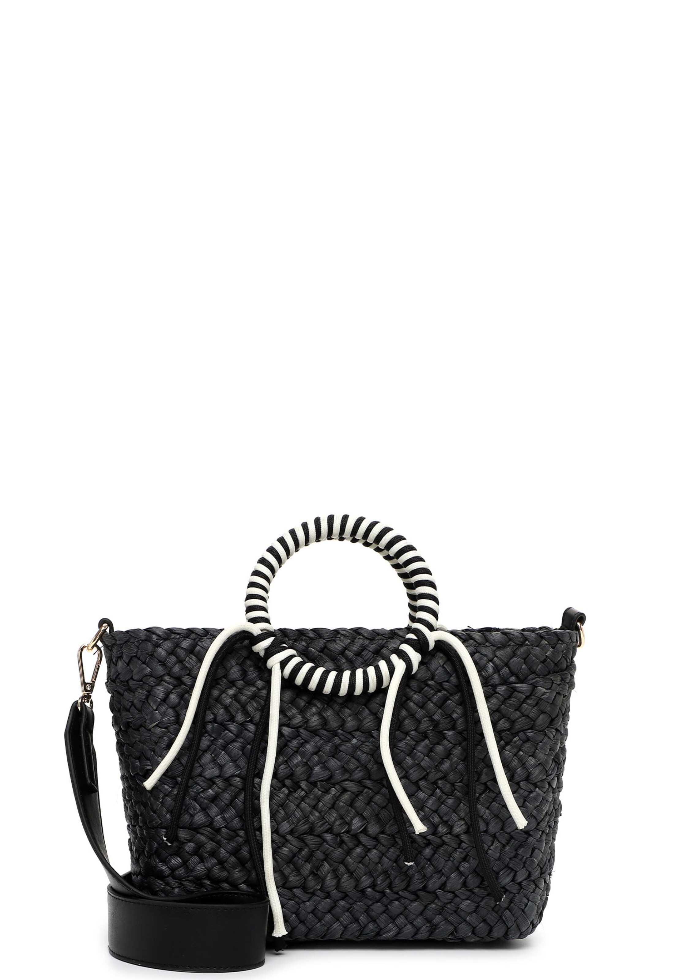 Emily & Noah Shopper 'Jolanda' in Schwarz: Vorderseite