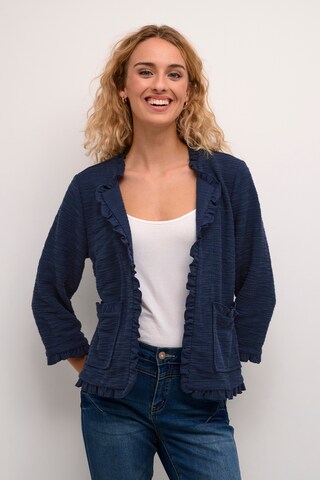 Blazer 'Mellie ' Cream en bleu : devant