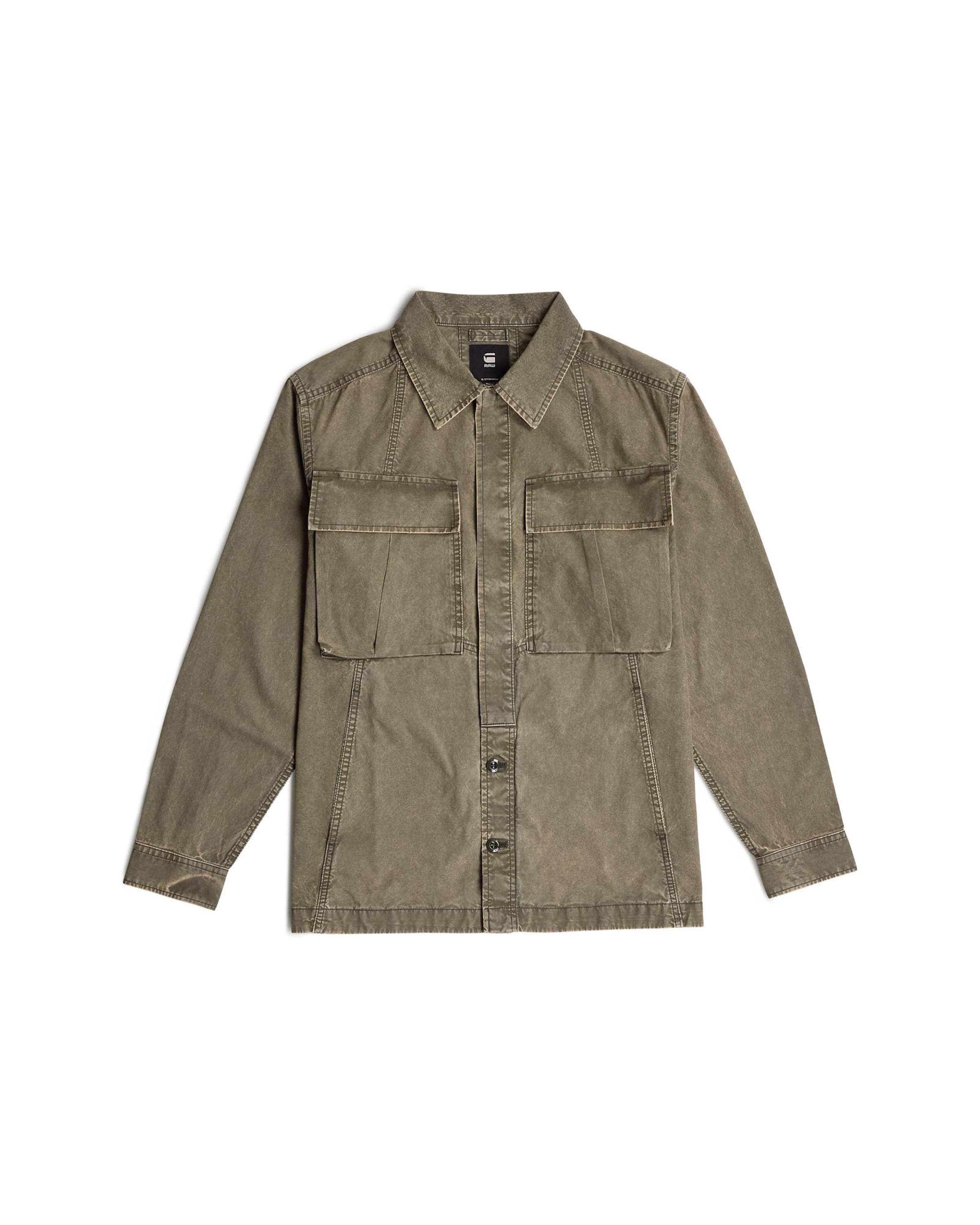 G-STAR Klederdrachtjas in Beige: voorkant