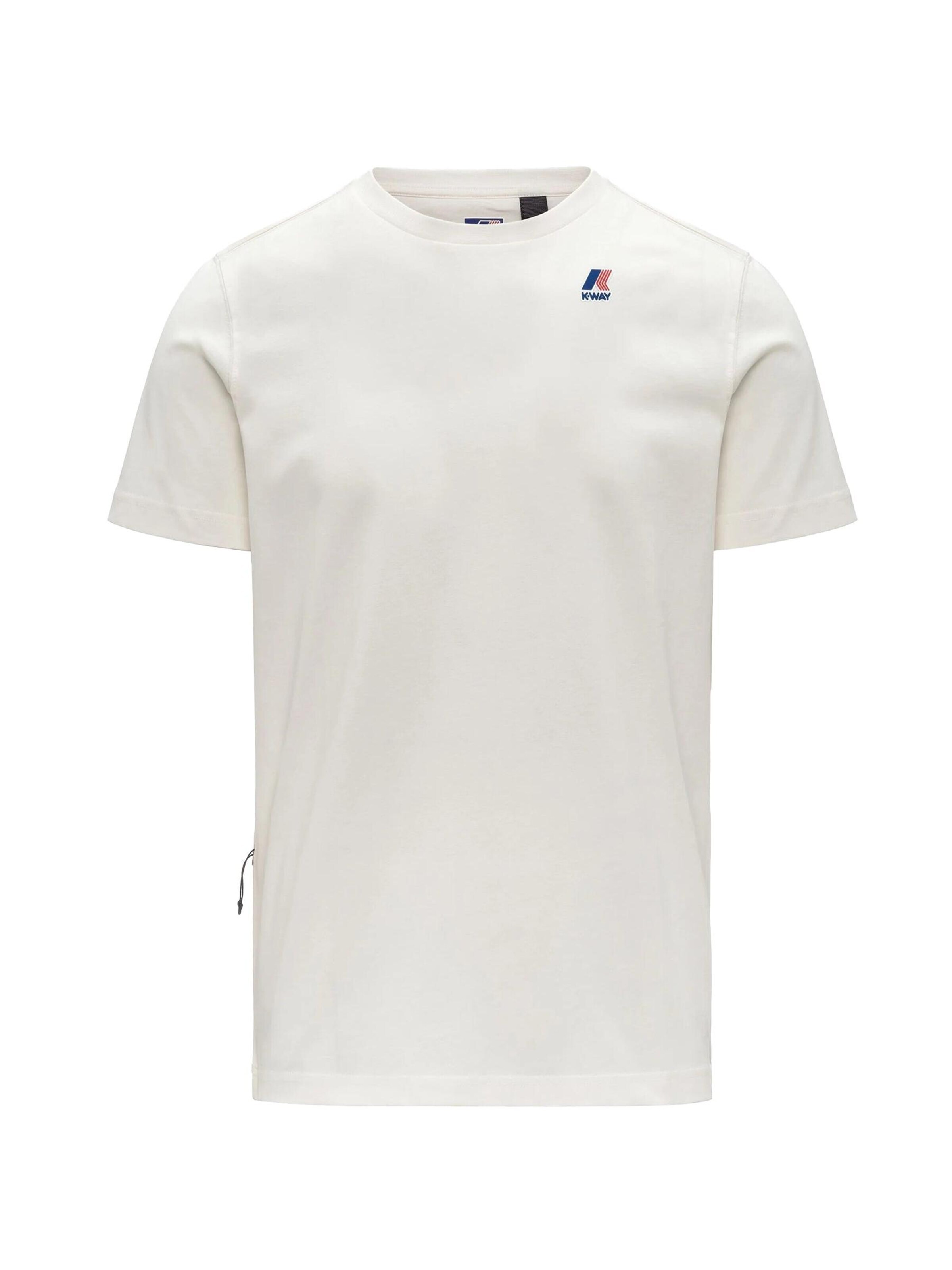 T-Shirt 'LEONIDE' K-Way en blanc : devant