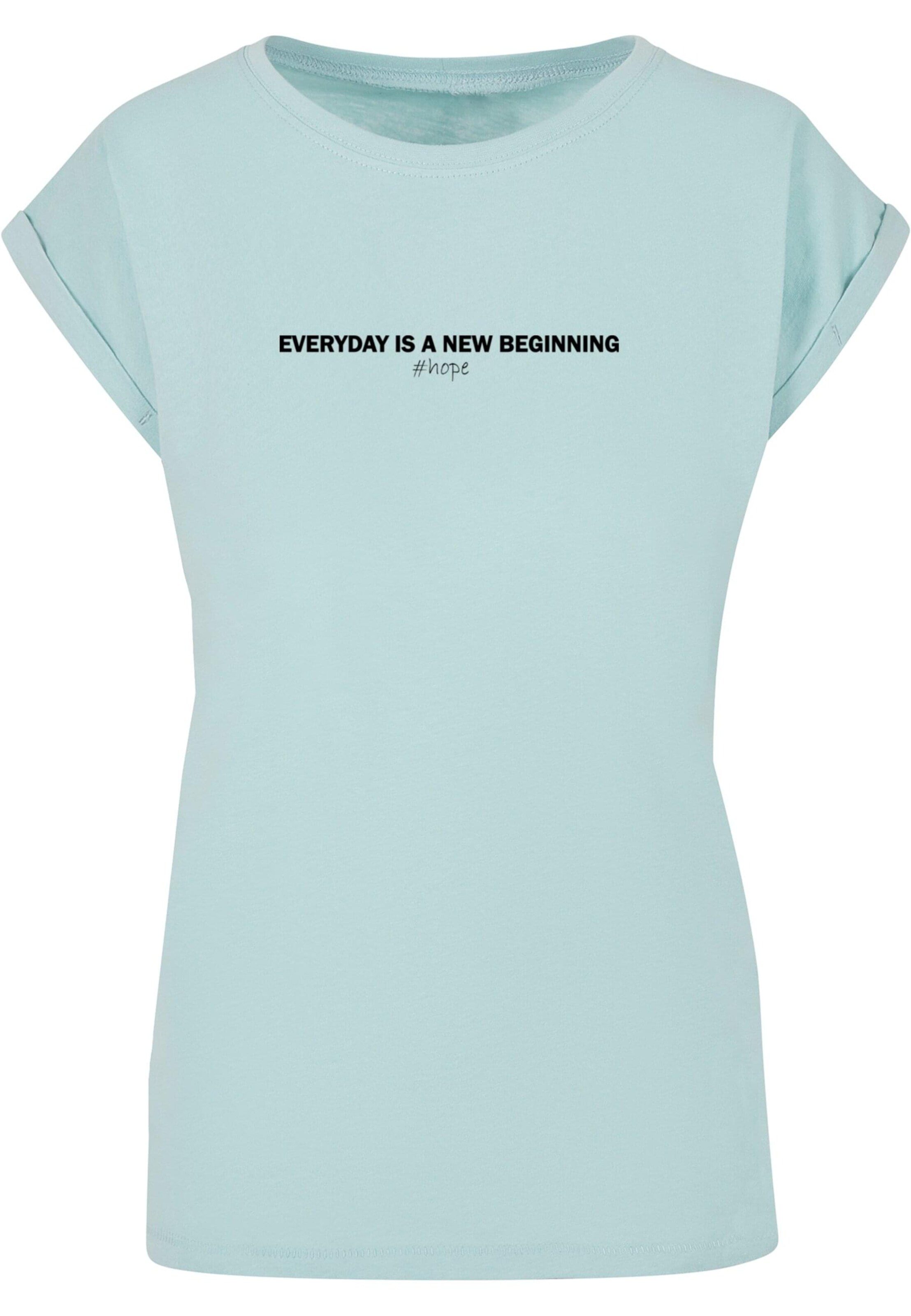 Merchcode Shirt 'Hope' in Blue: front