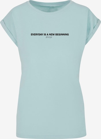Merchcode Shirt 'Hope' in Blue: front