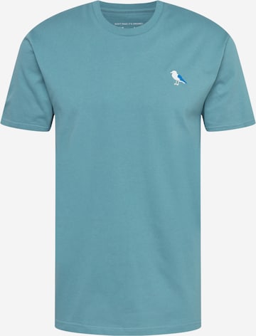 Cleptomanicx Shirt 'Embro Gull' in Green: front