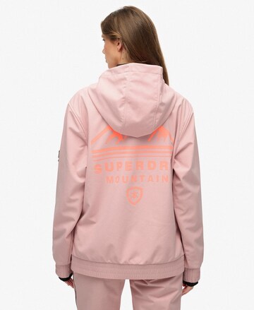 Superdry Sweatshirt in Pink