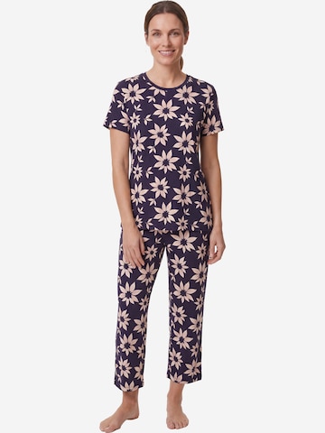 Ammann Pajama Pants 'Mix & Match' in Blue: front