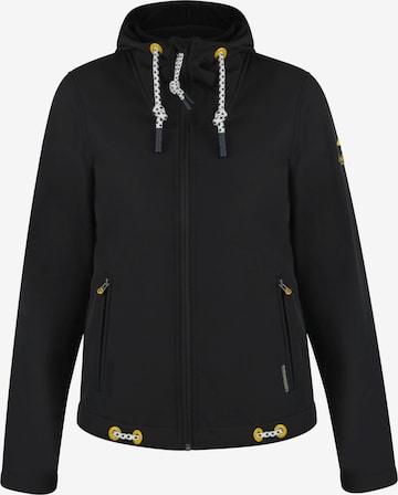 Schmuddelwedda Weatherproof jacket in Black: front