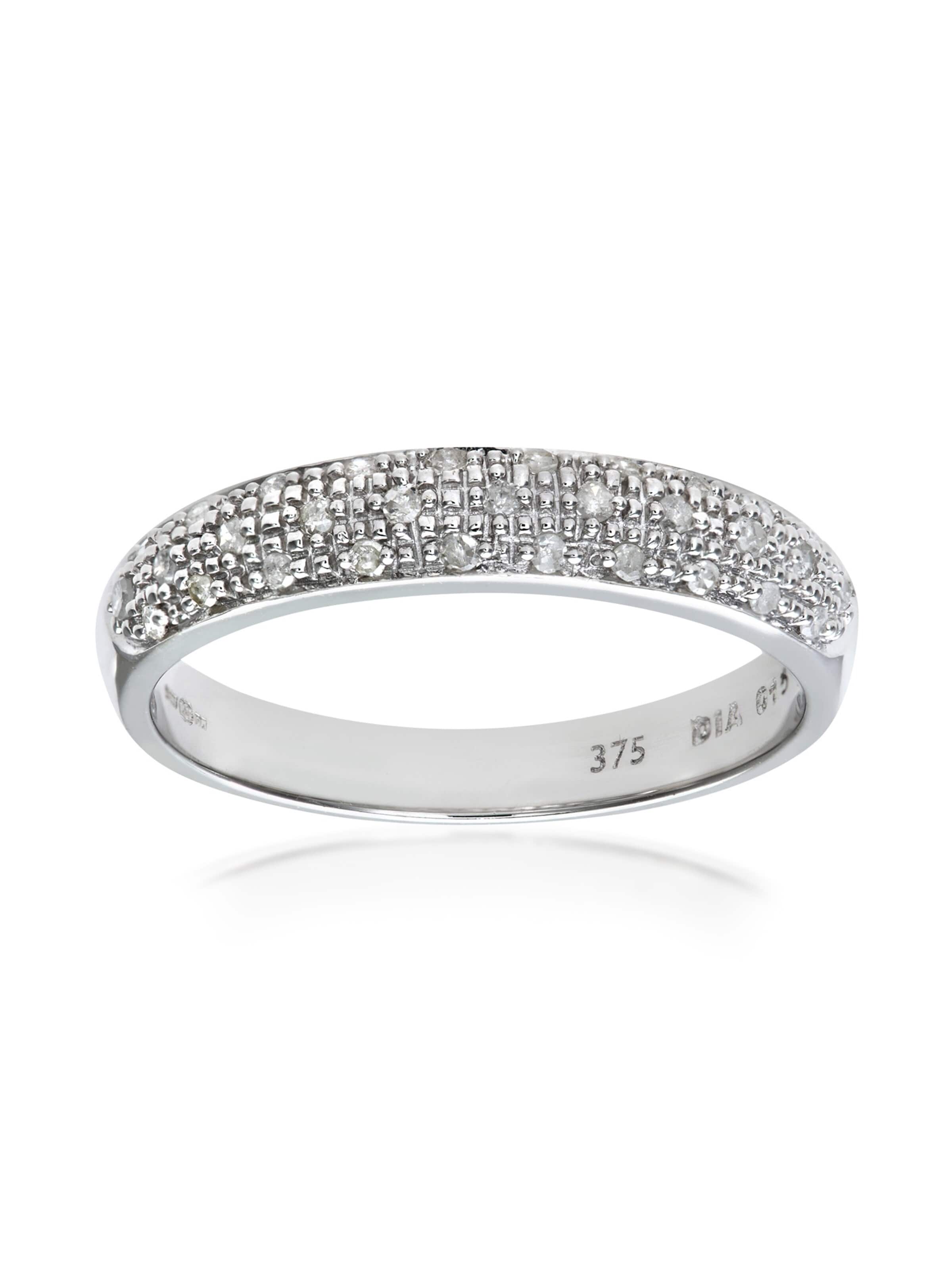 DIAMANT LETERNEL Ring in Zilver: voorkant