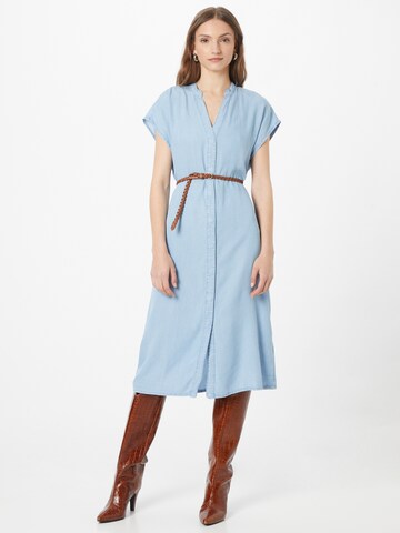 VERO MODA Blousejurk 'IRENE' in Blauw: voorkant