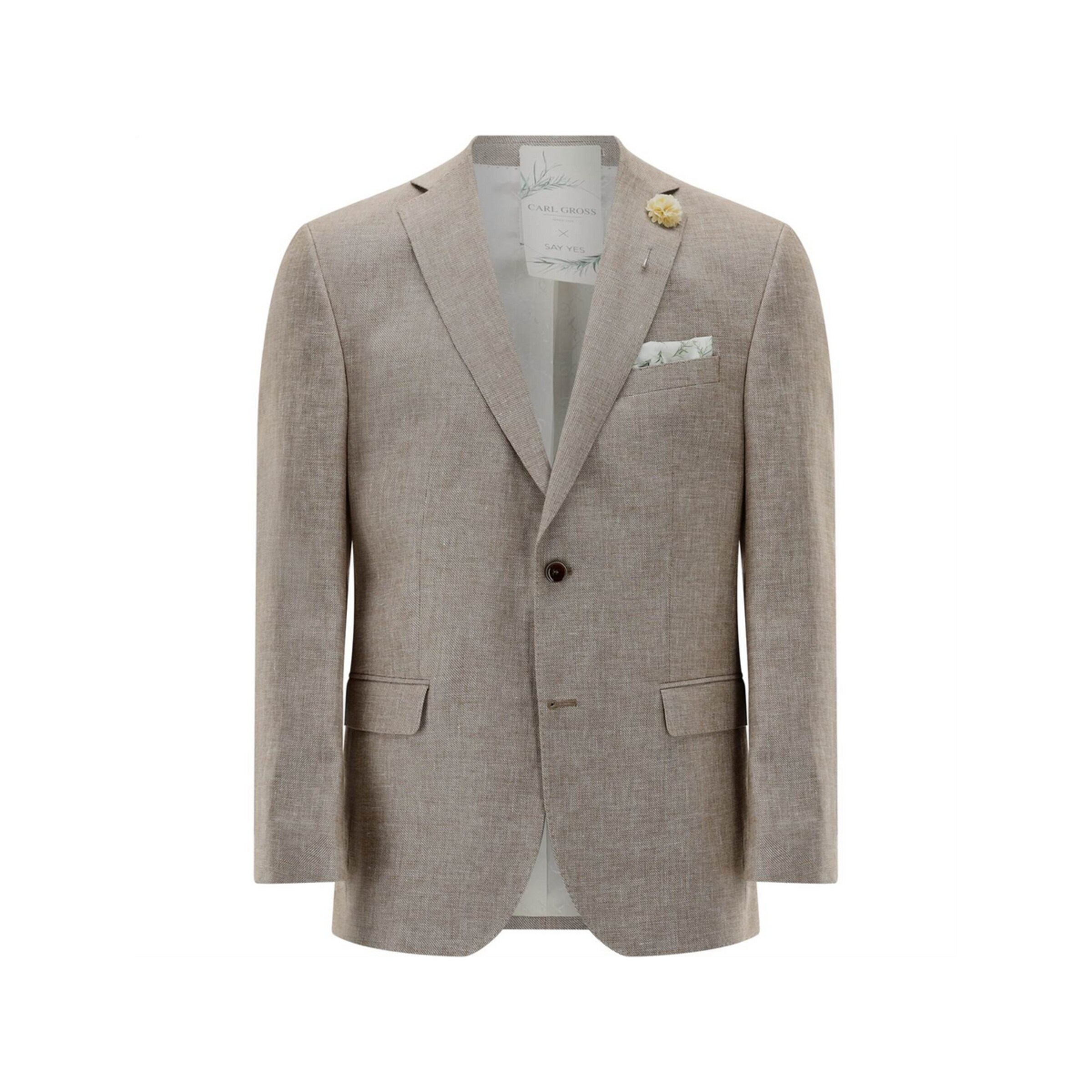 CARL GROSS Regular fit Suit Jacket in Light Brown ABOUT YOU