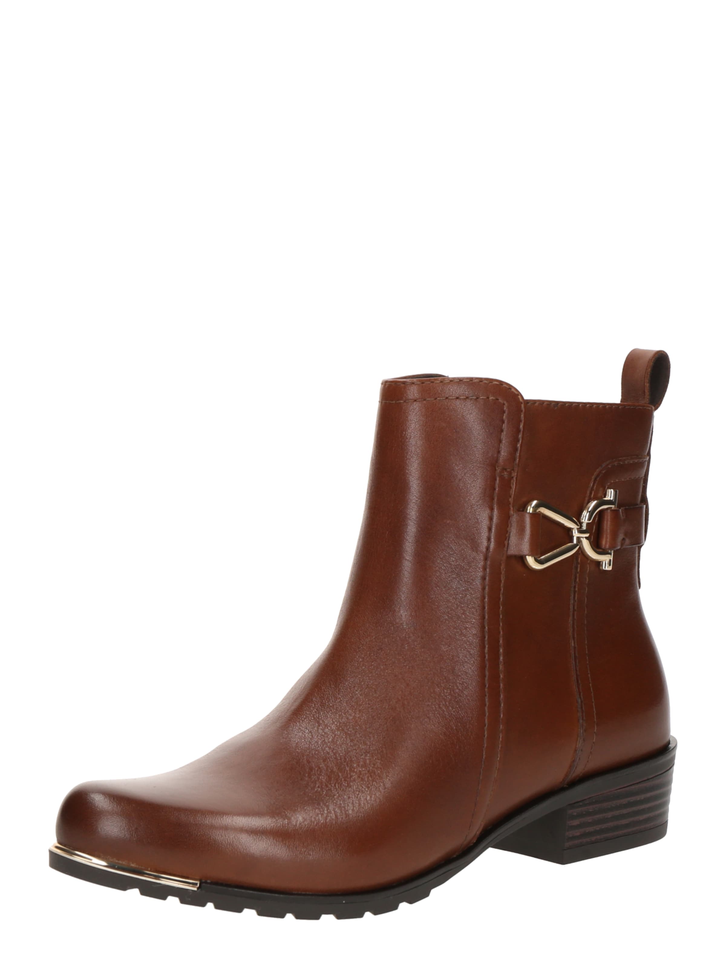 CAPRICE Ankle Boots in Brown: front