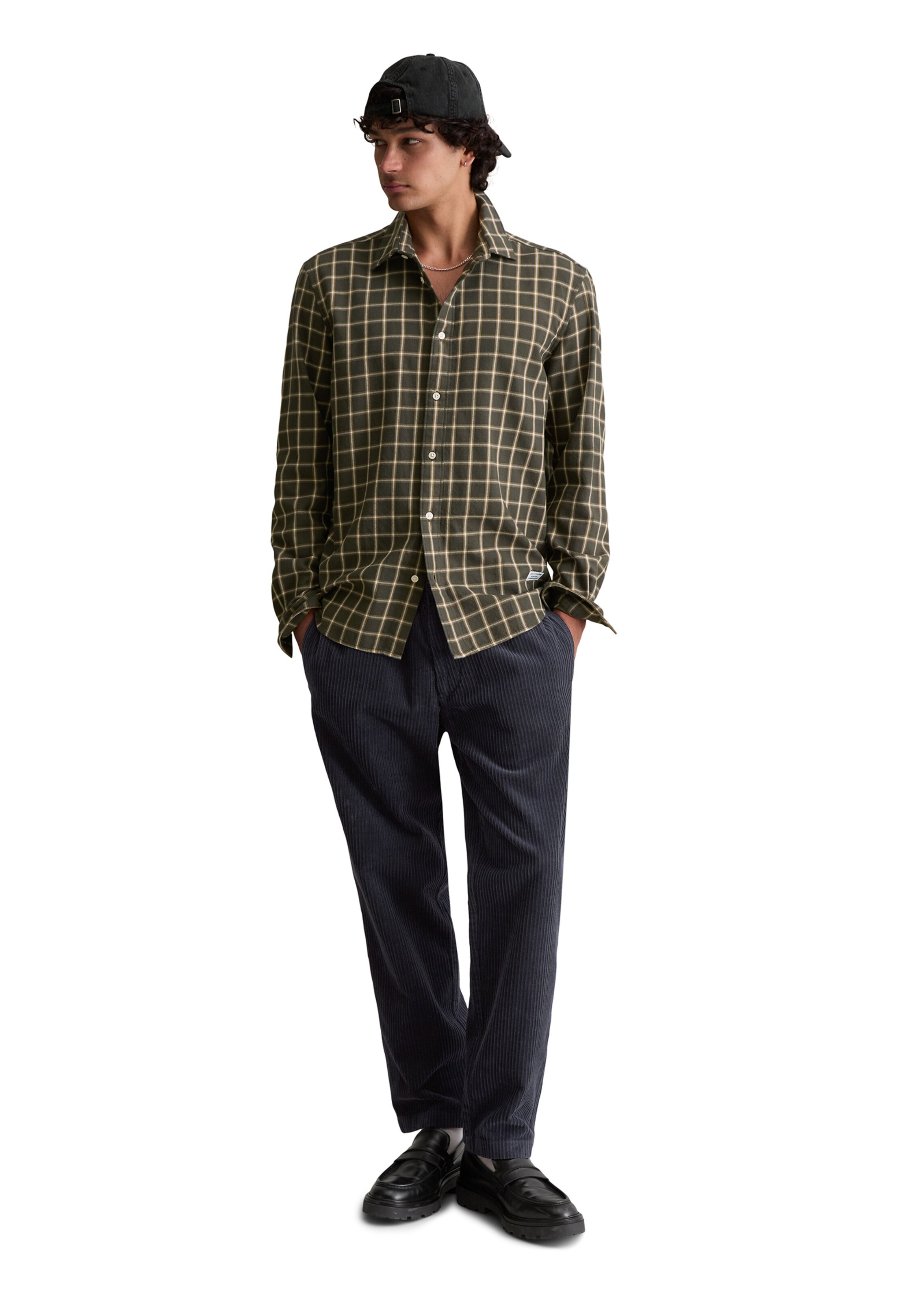 Marc O'Polo DENIM Regular fit Button Up Shirt in Green