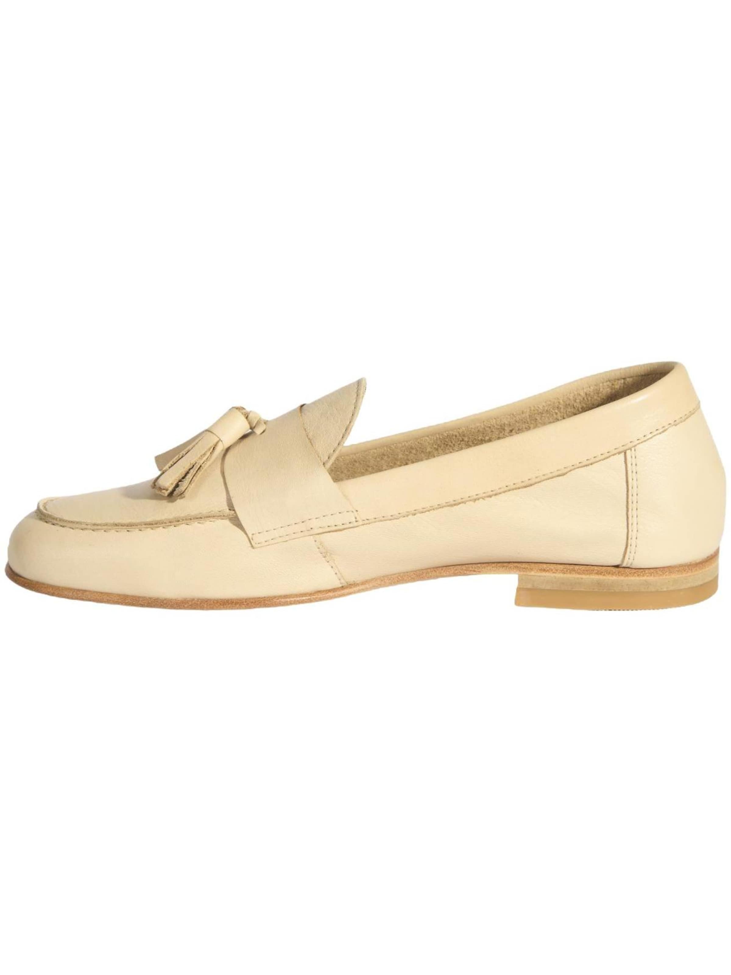 Desa - Mocasines 'Slip-Ons' en beige