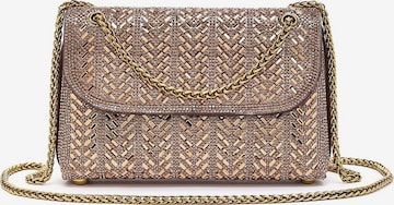 Pochette Derimod en bronze : devant