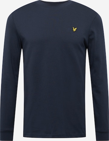 Lyle & Scott Μπλουζάκι σε μπλε: μπροστά