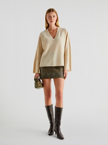 Scalpers Pullover 'Joy' in Beige: Vorderseite