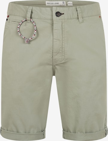 INDICODE JEANS Chino 'Canvo' in Groen: voorkant