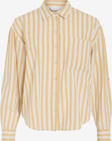 VILA Blouse in Geel: voorkant
