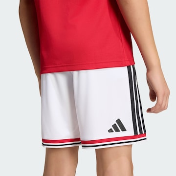ADIDAS PERFORMANCE - Regular Calças de desporto 'Manchester United 26/27' em branco