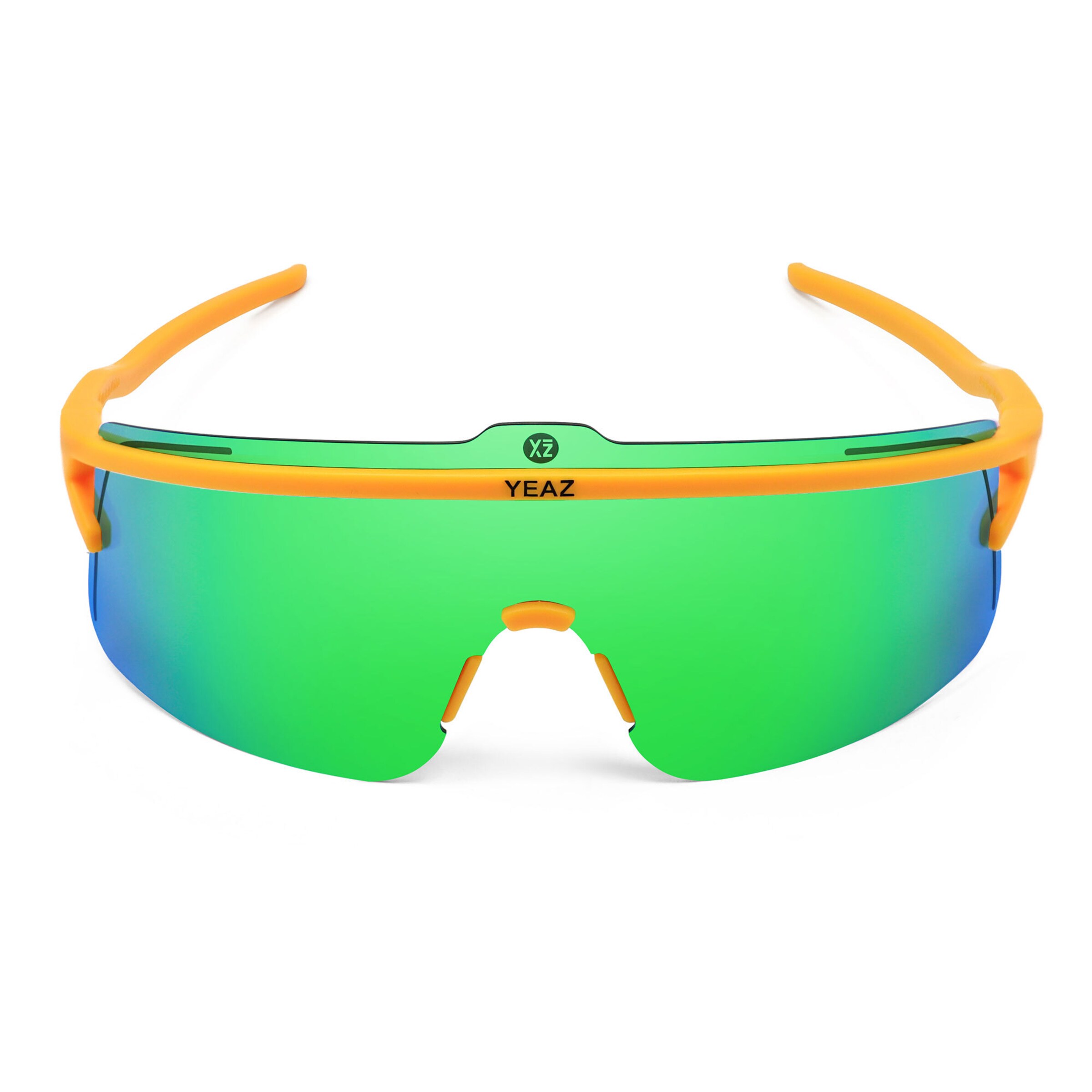 Lunettes de soleil sport 'Sunshade' YEAZ en orange