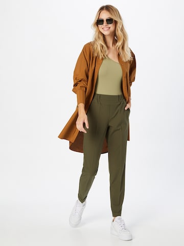 Kaffe Slim fit Pants 'Nanci Jillian' in Green