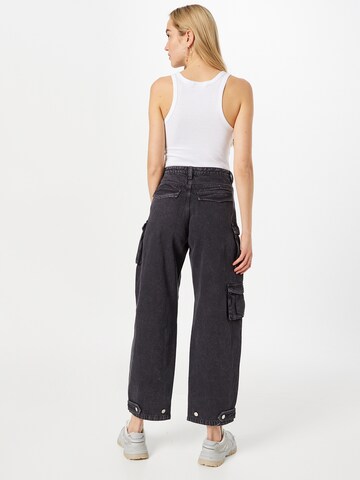 WEEKDAY Wide leg Jeans i grå