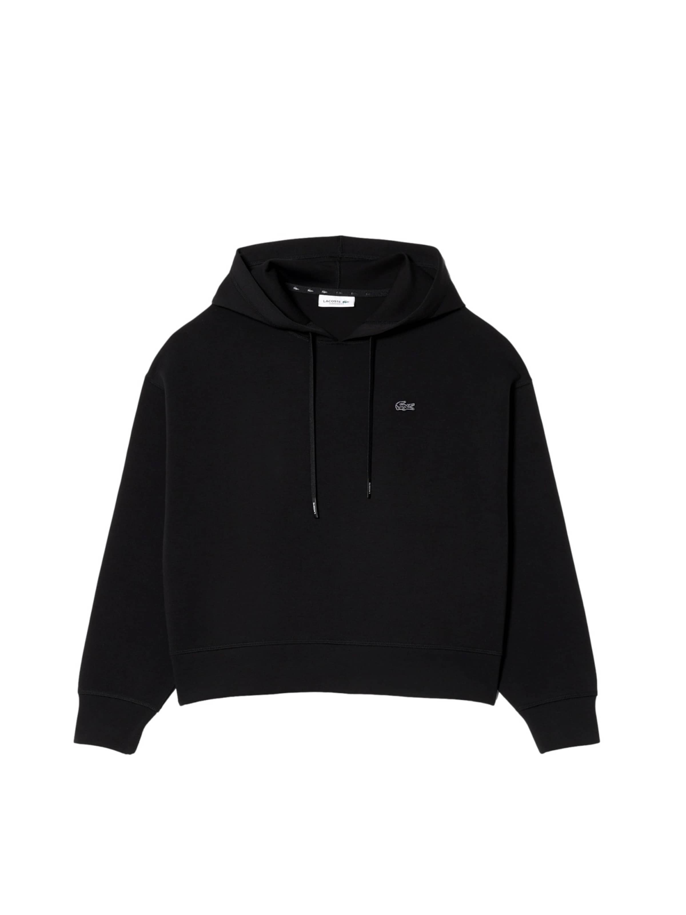 Sweat-shirt LACOSTE en noir : devant