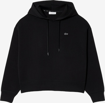 Sweat-shirt LACOSTE en noir : devant