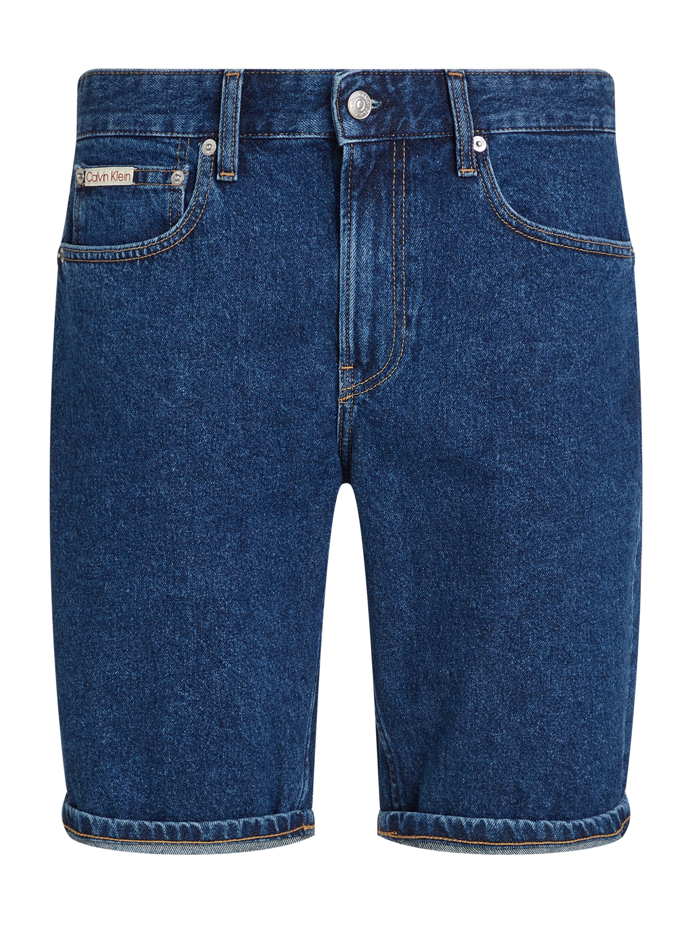 Calvin Klein Jeans Regular Shorts in Blau: Vorderseite