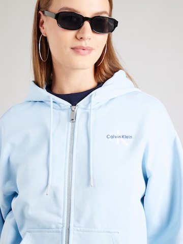 Calvin Klein Jeans Sweatvest in Blauw