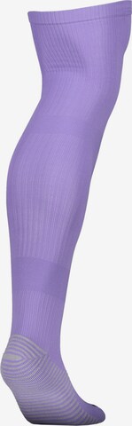 NIKE Soccer Socks in Purple