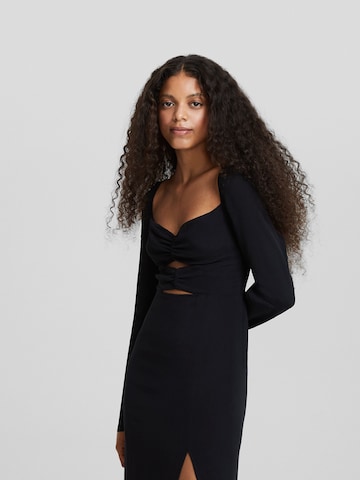 Bershka Dress in Black: front