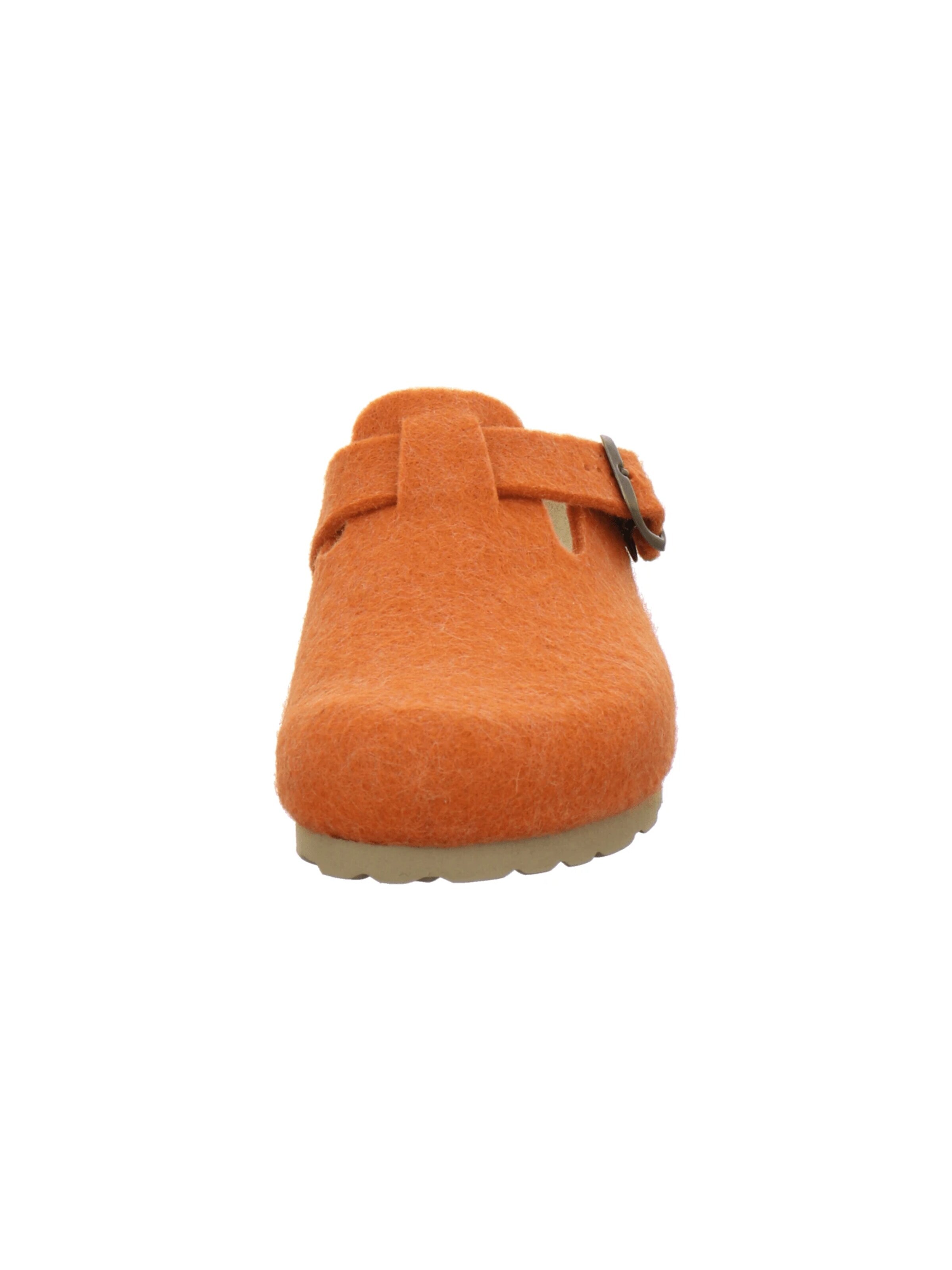 AFS-Schuhe - Zapatillas de casa 'Hausschuhe Damen Filz orange' en naranja