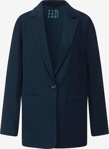 STREET ONE Blazer in Blue: front