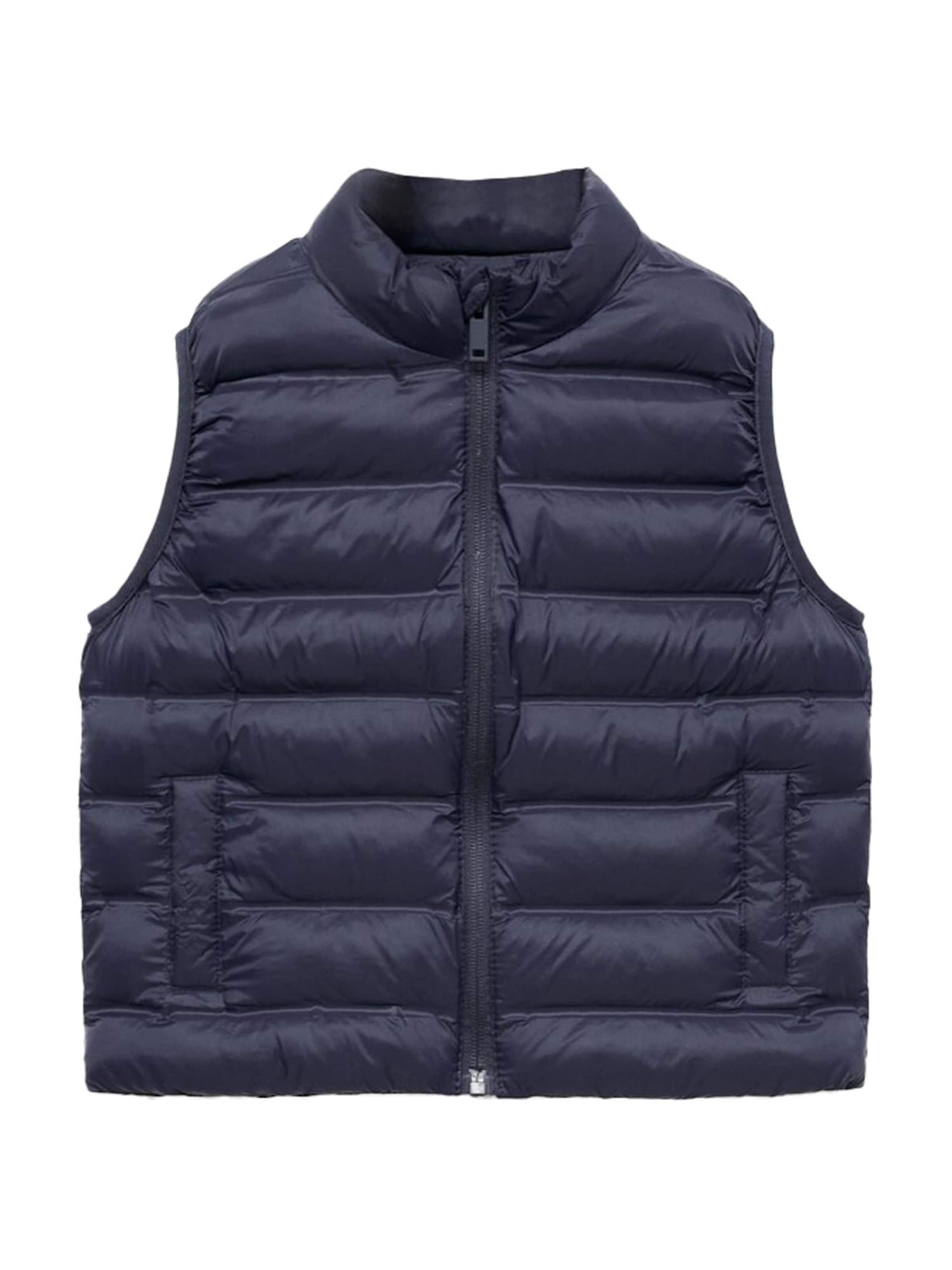 MANGO KIDS Vesta 'ALVARITO' - Modrá: predná strana