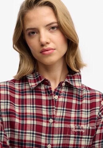 Superdry & Co Bluse in Rot