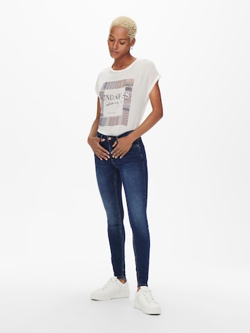 Skinny Jean 'Leila' ONLY en bleu