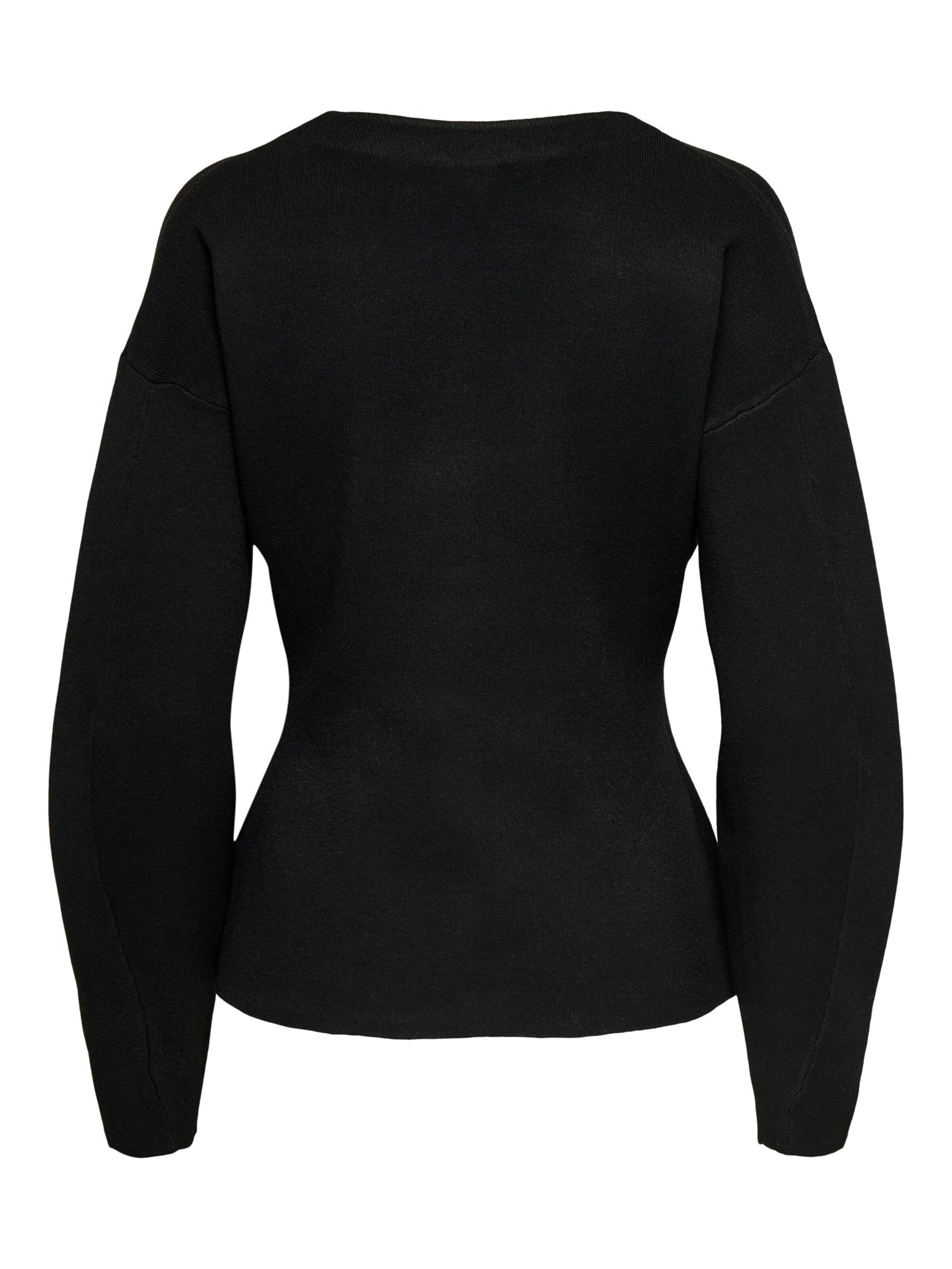 JDY Gebreid vest 'JDYPrime' in Zwart