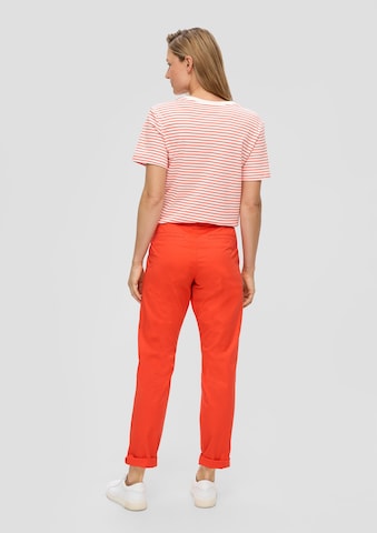 Regular Pantalon chino s.Oliver en orange