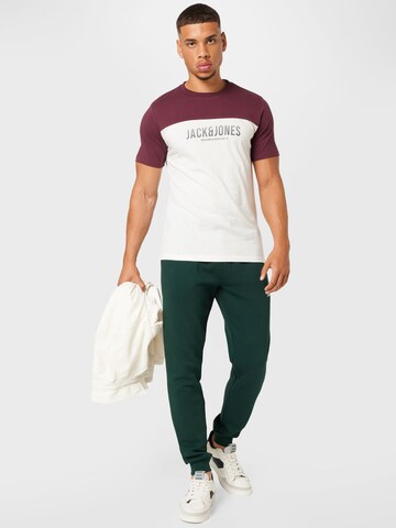 JACK & JONES T-Shirt 'Dan' in Weiß