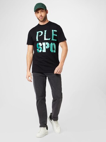 T-Shirt Plein Sport en noir