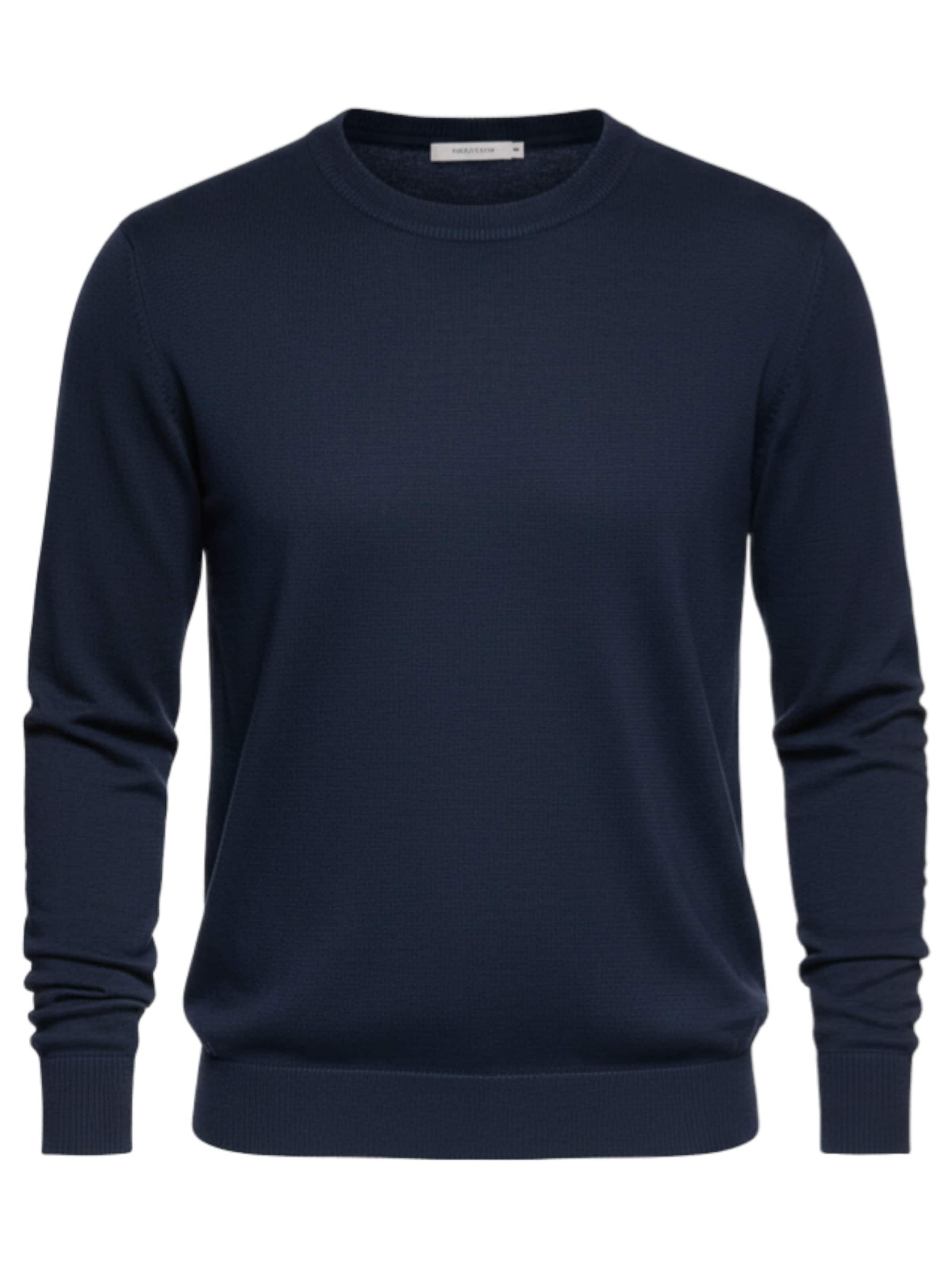 Ombre Trui 'OM-SWSW-0183' in Blauw: voorkant