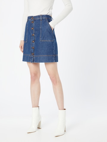 b.young Skirt 'KANTA' in Blue: front