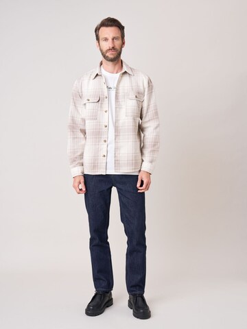 Deeluxe Regular Fit Hemd‌‌‌‌‌‌‌‌‌‌ in Beige