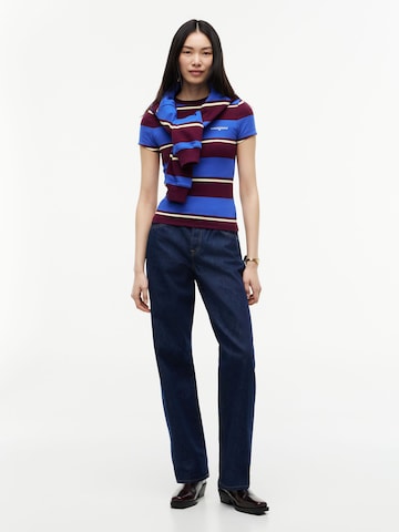Tricou de la Tommy Jeans pe albastru