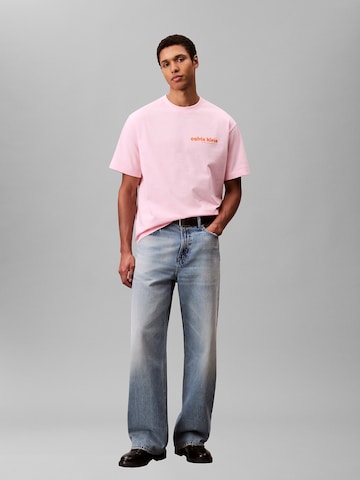 Calvin Klein Jeans Shirt in Roze