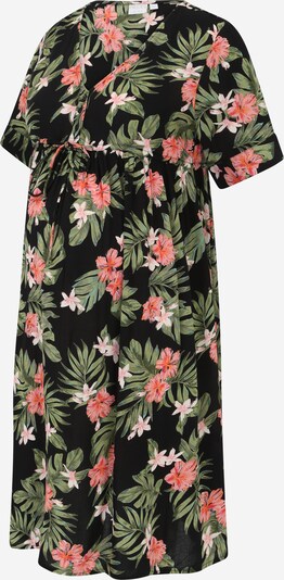 Rochie tip bluză 'NYA' Pieces Maternity pe verde / roz deschis / negru / alb, Vizualizare produs