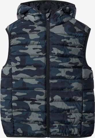 Gilet MANGO KIDS en vert : devant