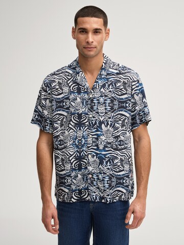 JOOP! Jeans Regular Fit Hemd 'Hanes' in Blau: Vorderseite