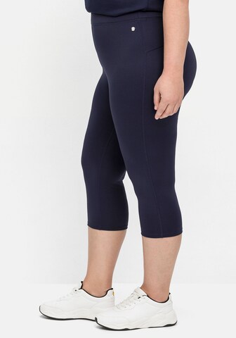 SHEEGO Skinny Leggings in Blau