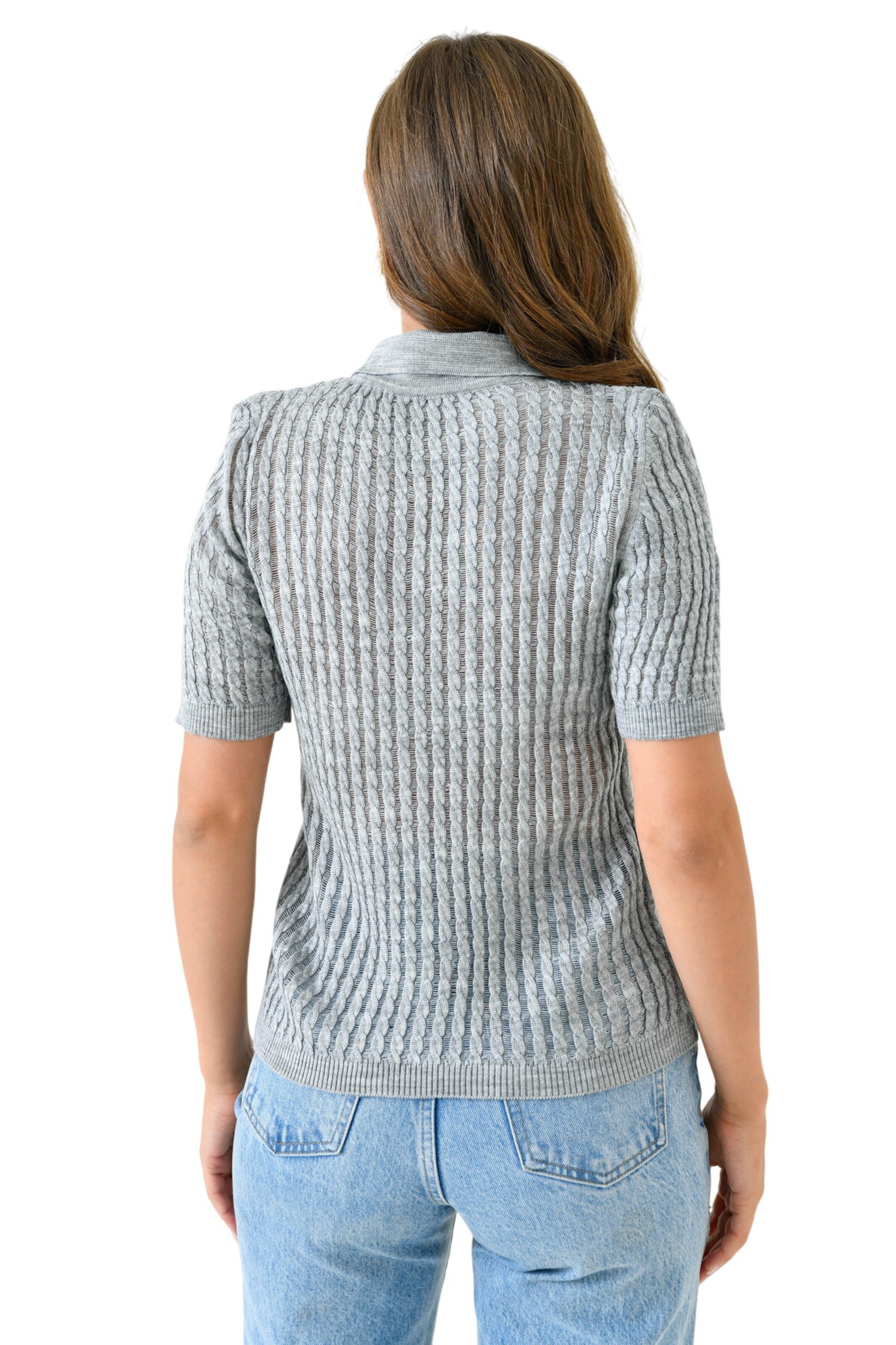 WOMAN VISION Sweater in Grey